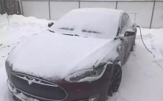 car in snow